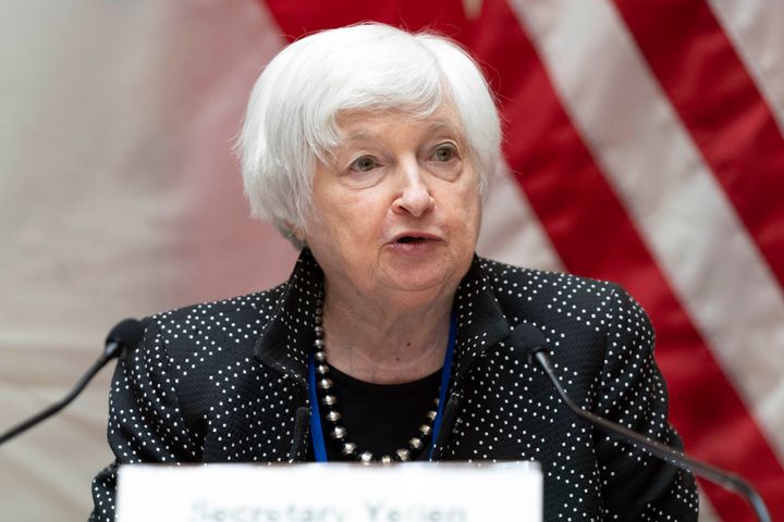 Treasury Secretary Janet Yellen told congressional leaders Monday that the government could be unable to pay its bill as soon as early June.