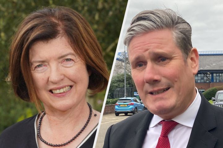 Sue Gray and Keir Starmer