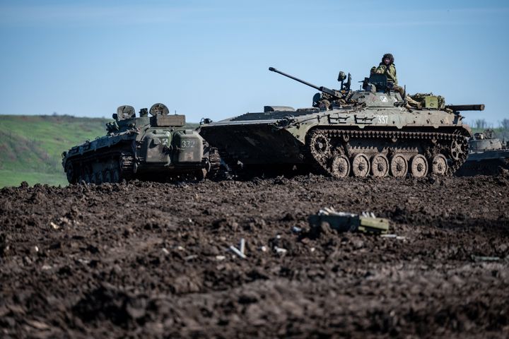 Ukrainian Armed Forces brigades train for a critical and imminent spring counteroffensive against Russian troops