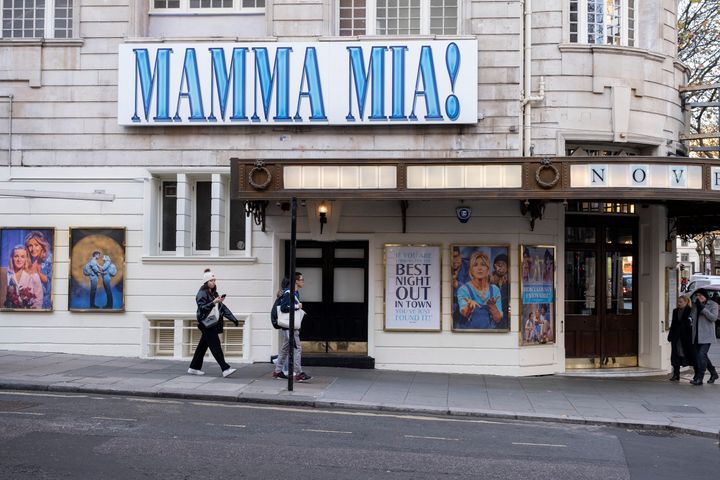 Mamma Mia! is currently on at the Novello Theatre in London's West End