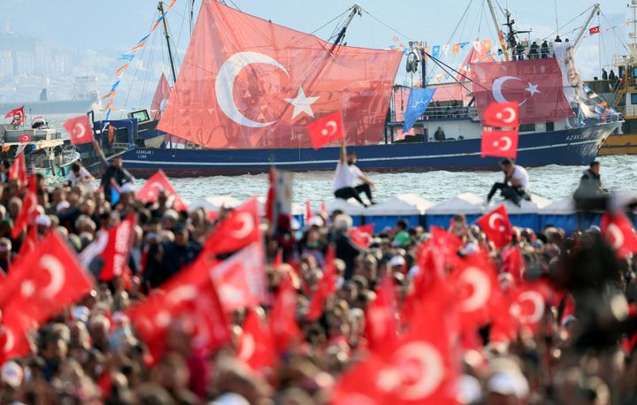 Σμύρνη προεκλογική εκστρατεία του Ερντογάν