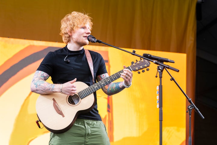 Ed on stage in New Orleans last week