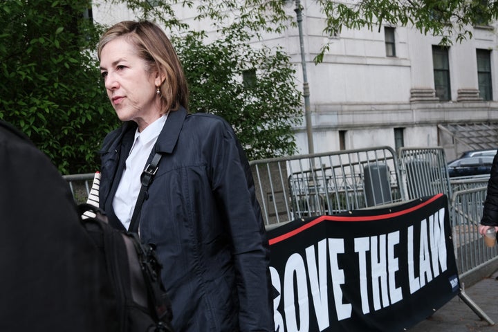 Author Lisa Birnbach testified Tuesday that her longtime friend E. Jean Carroll called her minutes after her encounter with Trump to report what occurred.