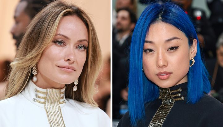 Olivia Wilde and Margaret Zhang wore versions of the same dress at the 2023 Met Gala.