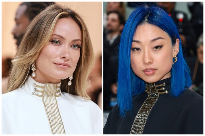 Olivia Wilde and Margaret Zhang wore versions of the same dress at the 2023 Met Gala.