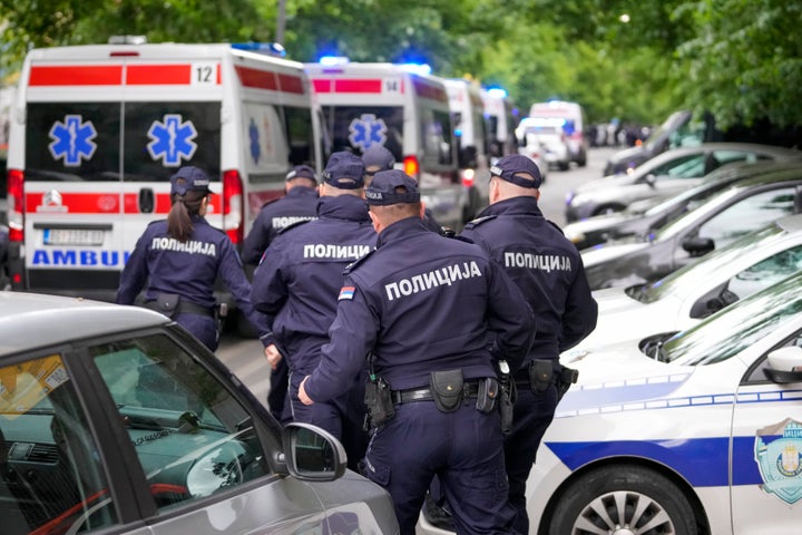 Teenage boy 'wrote a list of targets' before killing nine in Belgrade school  shooting