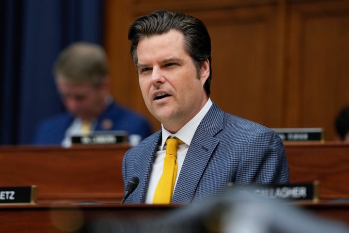 The woman's attorney said Rep. Matt Gaetz, R-Fla., was "both an aggressor and agitator" while engaging in a verbal altercation with a group of women at a wine festival event on Saturday