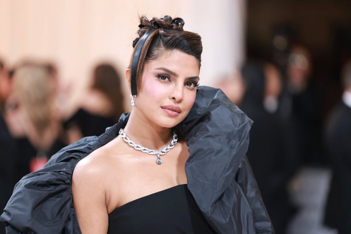 Priyanka Chopra Jonas participa do The 2023 Met Gala em 1º de maio na cidade de Nova York.