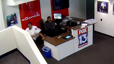 Gunman Fires Into Fox Station Lobby In Terrifying Video