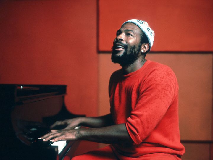 Marvin Gaye pictured in the early 1970s