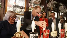 

    Prince William Pours A Pint, Meets Public Before King Charles' Coronation

