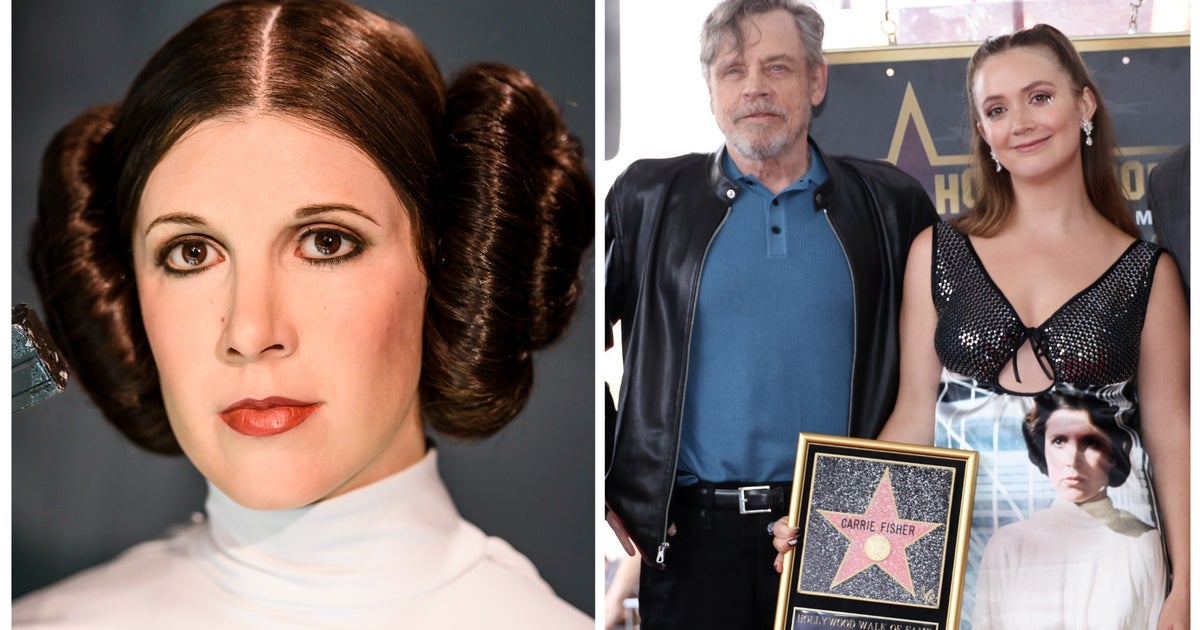 Carrie Fisher Gets Star On Hollywood Walk Of Fame On May The 4th Carrie Fisher Gets Star On Hollywood Walk Of Fame On May The 4th