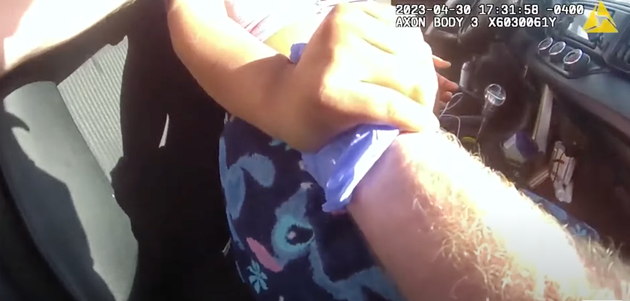 ボディカメラに残されてい映像