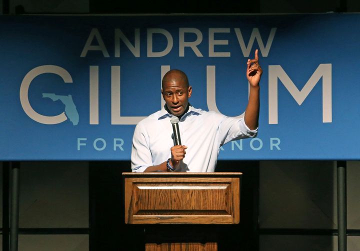 Former Florida Democratic candidate for governor Andrew Gillum came within a whisker of defeating Republican Ron DeSantis in 2018.