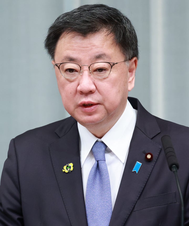 松野官房長官