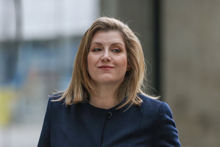 Penny Mordaunt did *major* prep so she could carry that sword