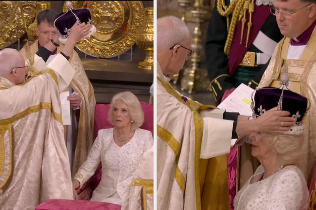 Queen Camilla is crowned