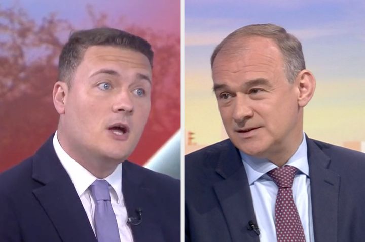 Wes Streeting and Ed Davey