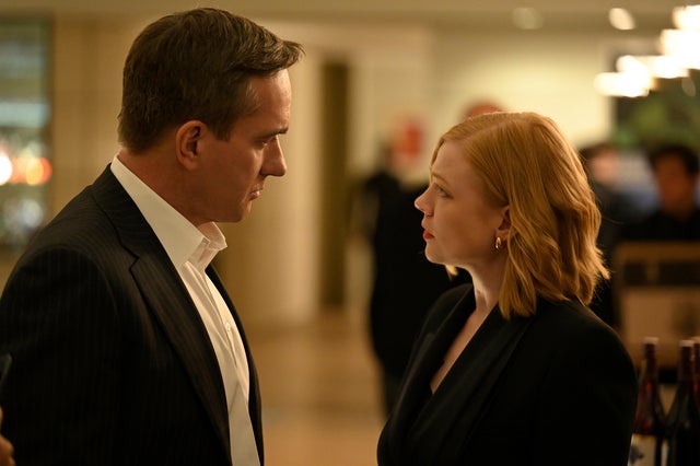 Sarah Snook and Matthew Macfadyen in Season 4, Episode 7 of "Succession."