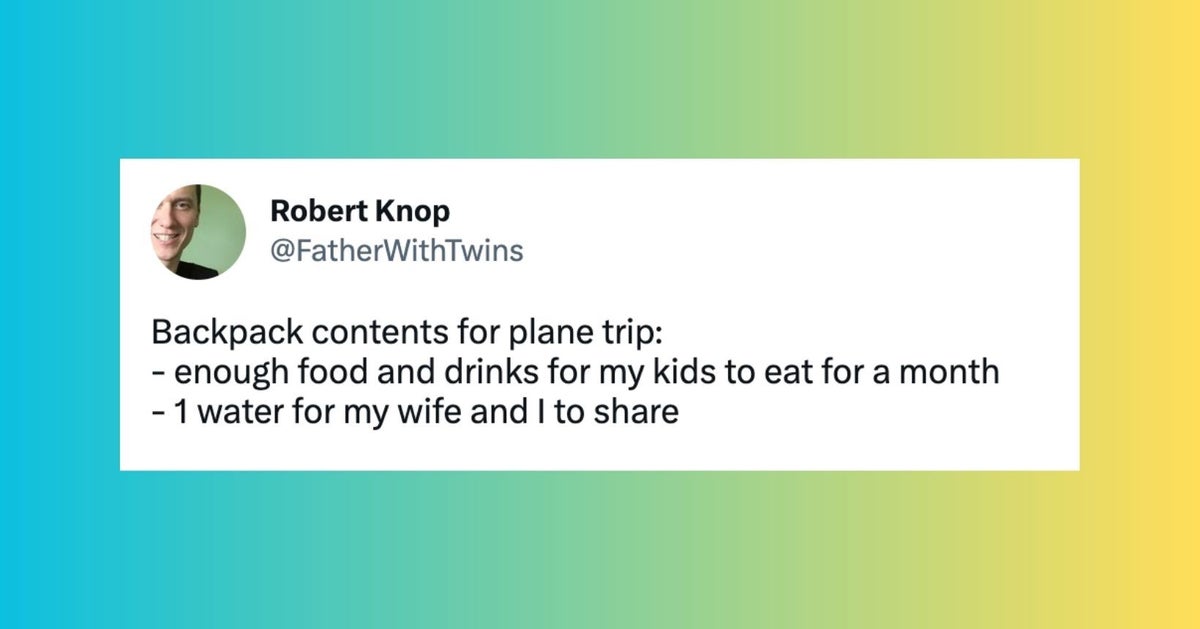 35 Tweets That Perfectly Sum Up Flying With Kids - Vimarsana News