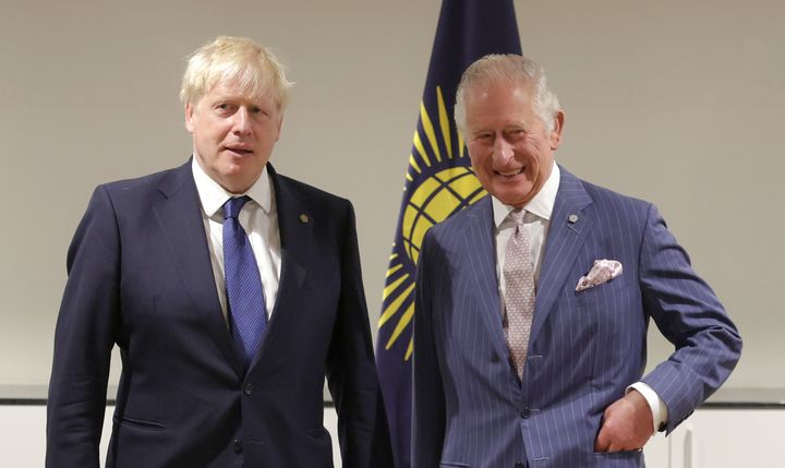 Boris and Charles on June 24, 2022 in Kigali, Rwanda. 