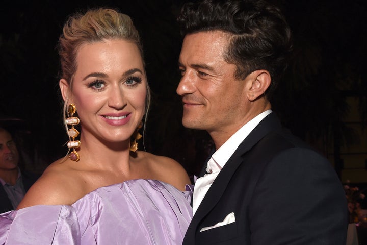 Katy Perry and Orlando Bloom 