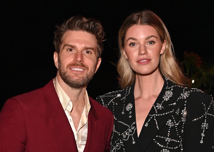 Joel Dommett and Hannah Cooper 