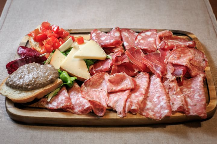 Keep charcuterie boards out of your dog's reach. 