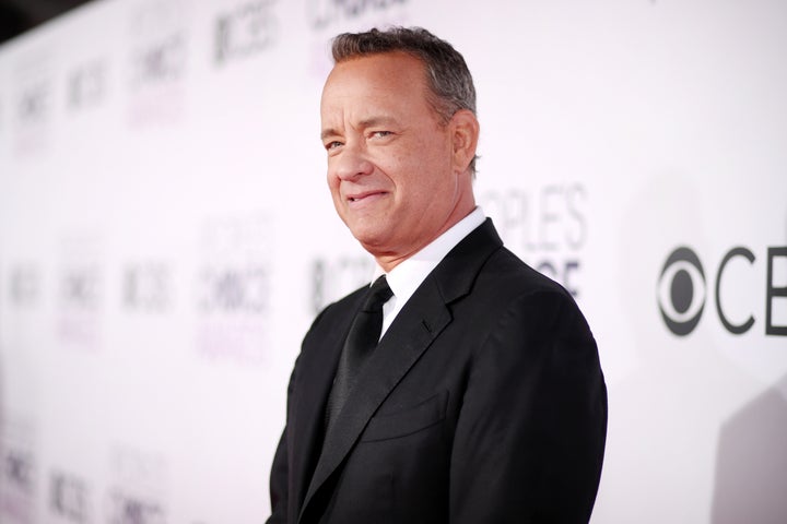 Hanks participa do People's Choice Awards 2017 em 18 de janeiro de 2017 em Los Angeles, Califórnia.
