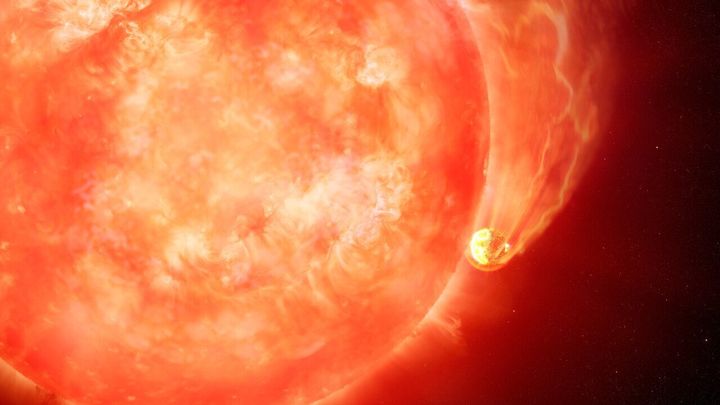 Astronomers have spotted a star devouring a planet in a possible preview of the ultimate fate of Earth.
