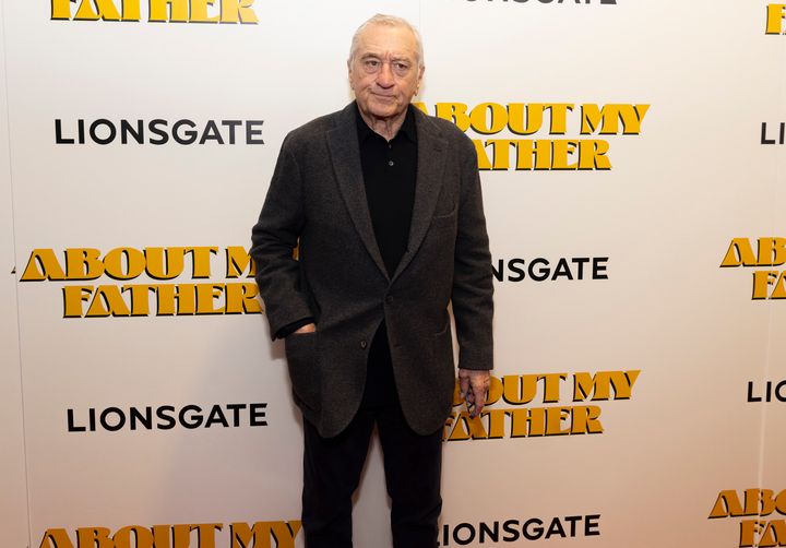 Robert De Niro returns to the big screen in "About My Father," due out May 26. 