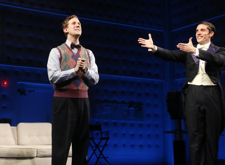 “It was answering so many questions I had about the kind of work I want to be doing and the kind of people I want to be working with,” Wyse (left, with co-star John Zdrojeski) said of “Good Night, Oscar.”