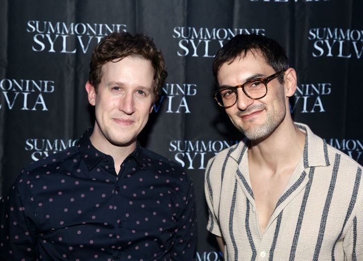Wyse (left) with his "Summoning Sylvia" co-writer and co-director Wesley Taylor. 