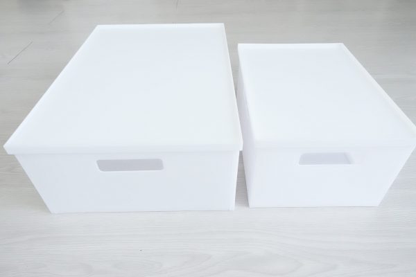 ダイソーの収納グッズが便利すぎる。組立式の収納BOXから、バッグイン