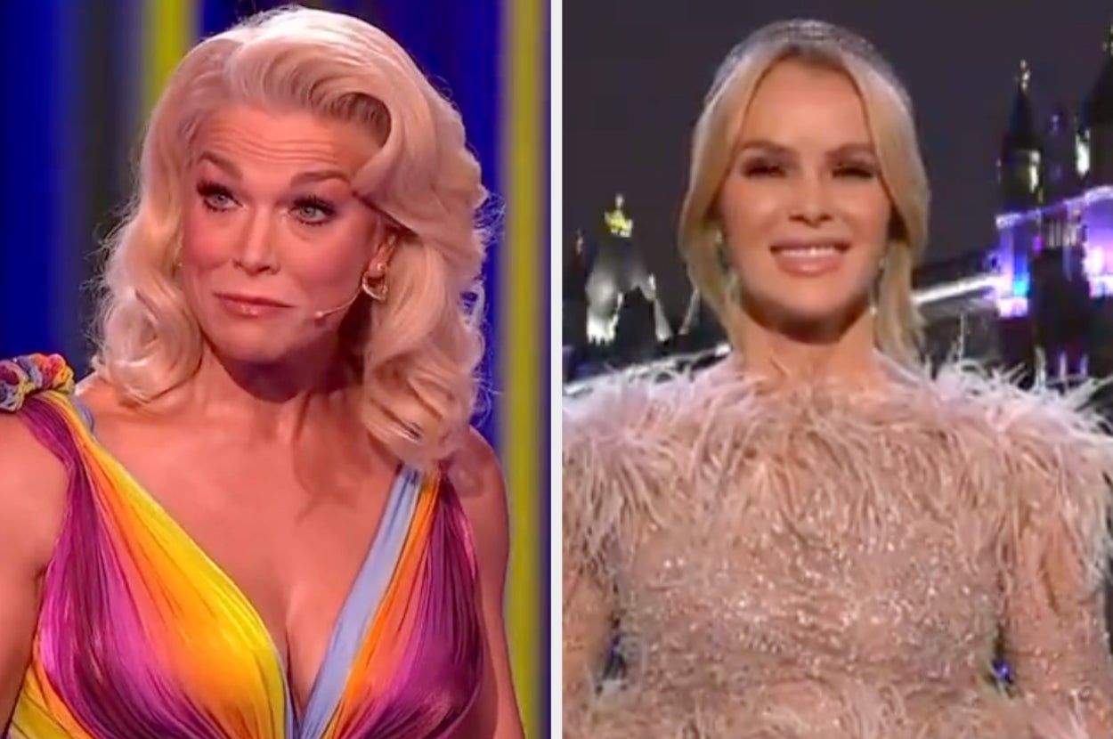 Did Hannah Waddingham Shade Amanda Holden At Eurovision? | HuffPost UK ...