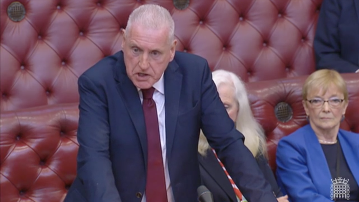 Labour's Lord Coaker raised concerns about unaccompanied children who he said will be detained for an "uncertain period" of time "whatever the minister says".