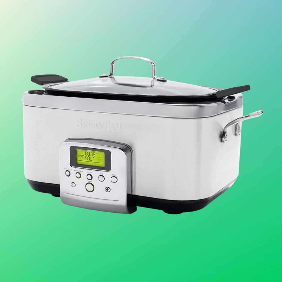 GreenPan Elite 8-in-1 programmable six-quart electric slow cooker