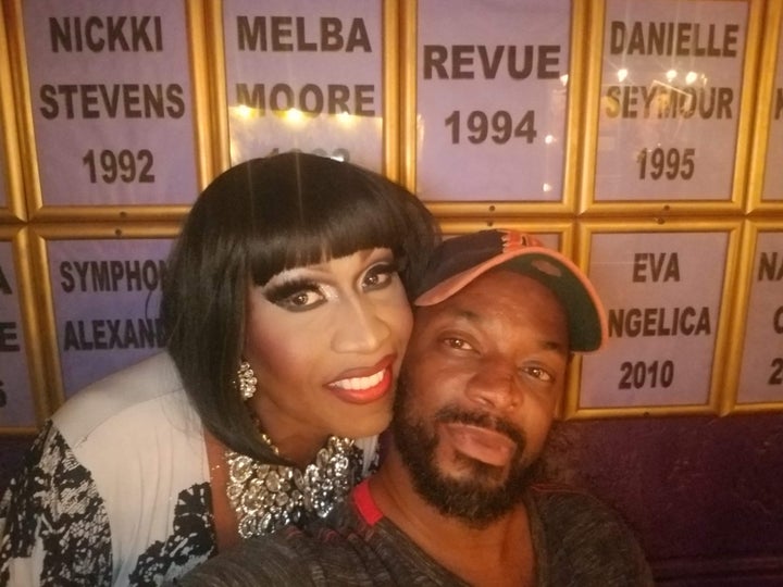 "The importance of chosen parents and family is vital to the heartbeat of the LGBTQ+ community," said Damon “Magic” Percy, pictured here with his chosen mom Darnell Lanier aka DIVA.