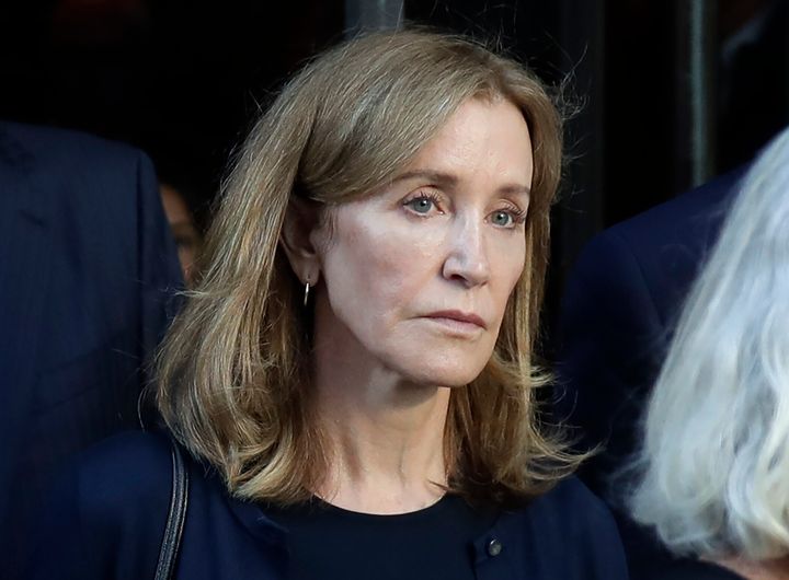 “Desperate Housewives” star Felicity Huffman paid $15,000 to boost her older daughter’s SAT scores.