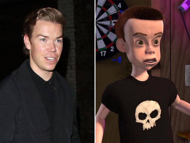 Will Poulter (left) and Sid from 