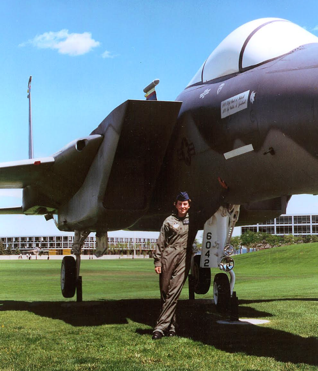 The author as a first-year cadet at the Air Force Academy in 2001.