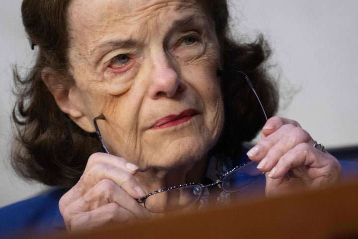 Sen. Dianne Feinstein (D-Calif.) returned to Washington after a period of illness. 