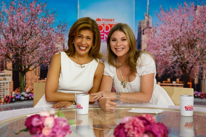 Hoda Kotb and Jenna Bush Hager on “Today” in 2022.