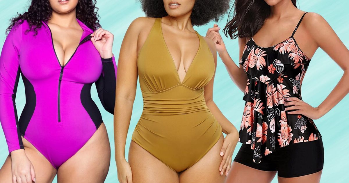 12 Best Tummy-Control Swimsuits, From Bikinis To One-Pieces