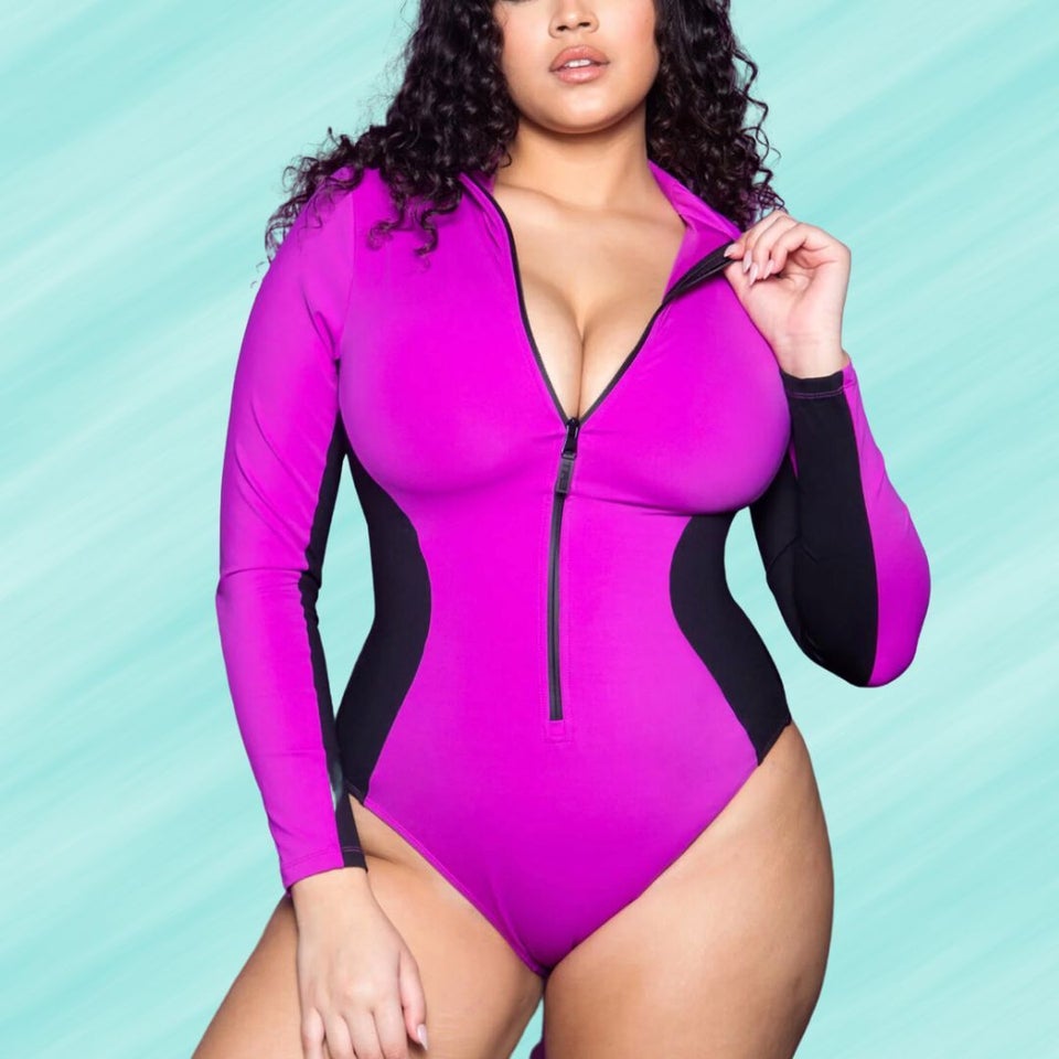 This TA3 Long-sleeve Swimsuit Is the Best One-piece