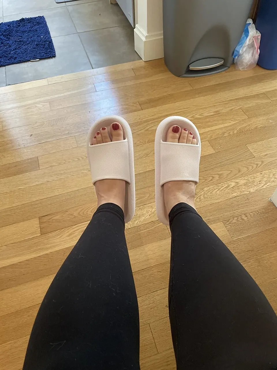 Pillow slides are the latest 'ugly' shoe trend to go viral on