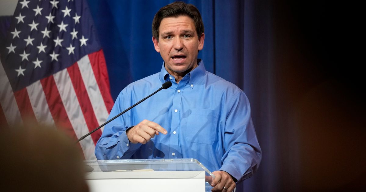 DeSantis In Iowa Warns Of GOP ‘Tradition Of Shedding’ As Climate Sidelines Trump’s Occasion In The State