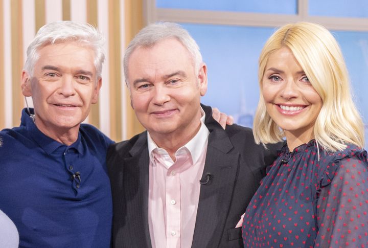 Phillip Schofield, Eamonn Holmes and Holly Willoughby