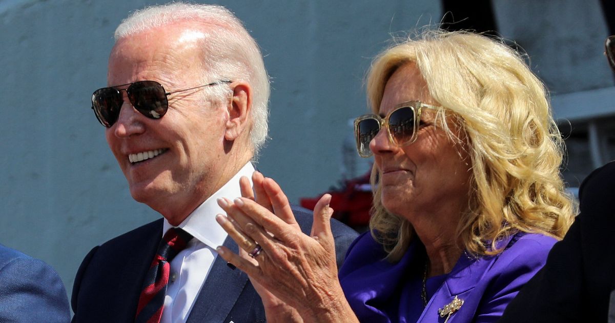 Joe Biden watches his granddaughter Maisy Biden graduate from UPenn
