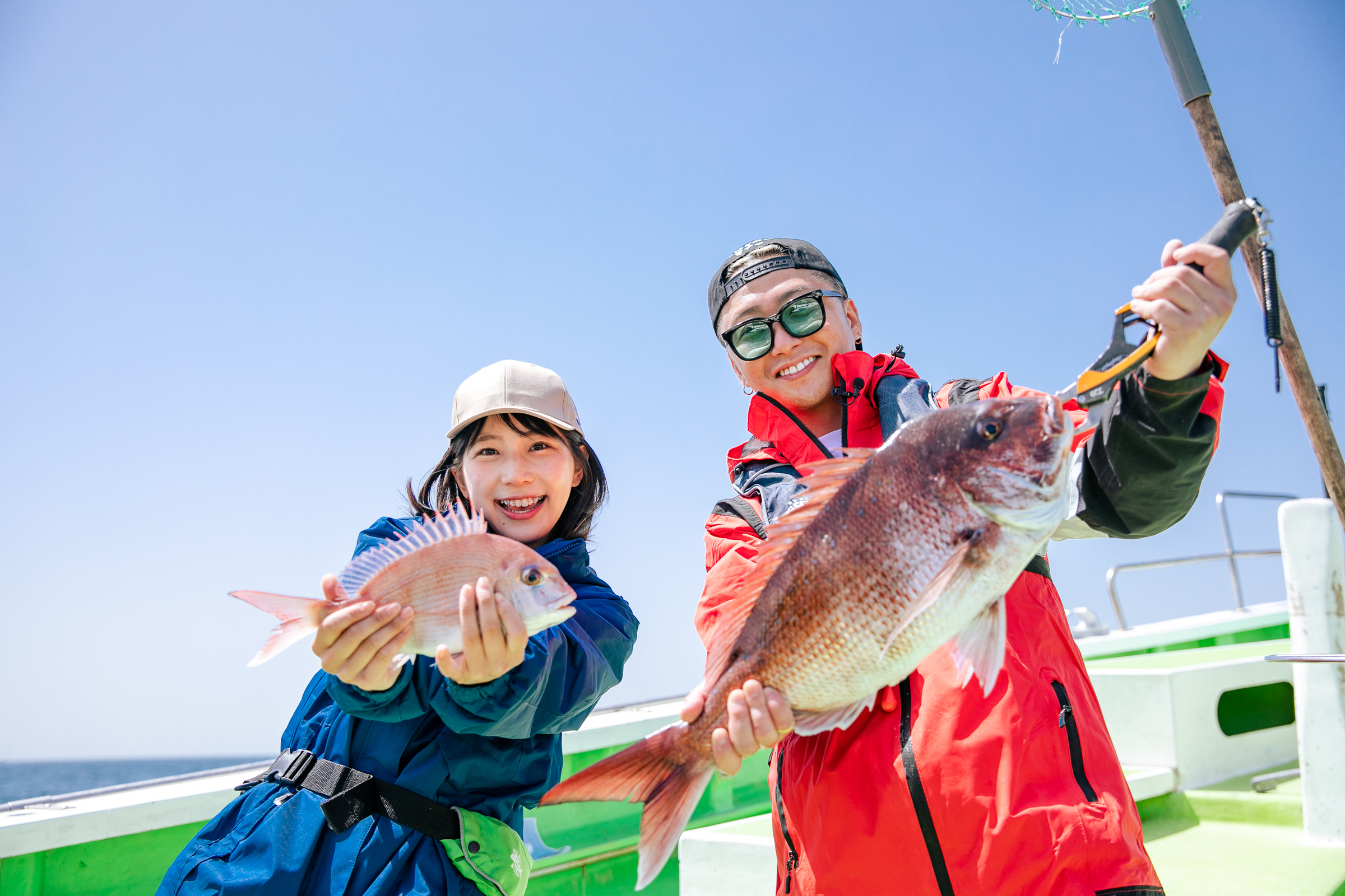 鯛でーす。めでタイ！」東京湾で釣って食べて、二度おいしい。Da-iCE